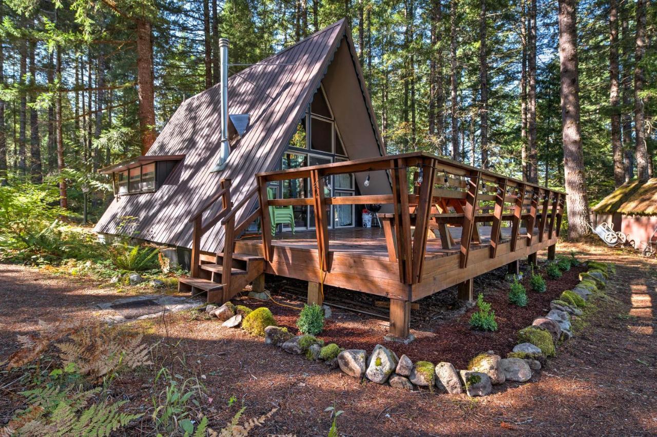 Serene Washington Escape With Deck And Mountain Views! Packwood Exteriör bild