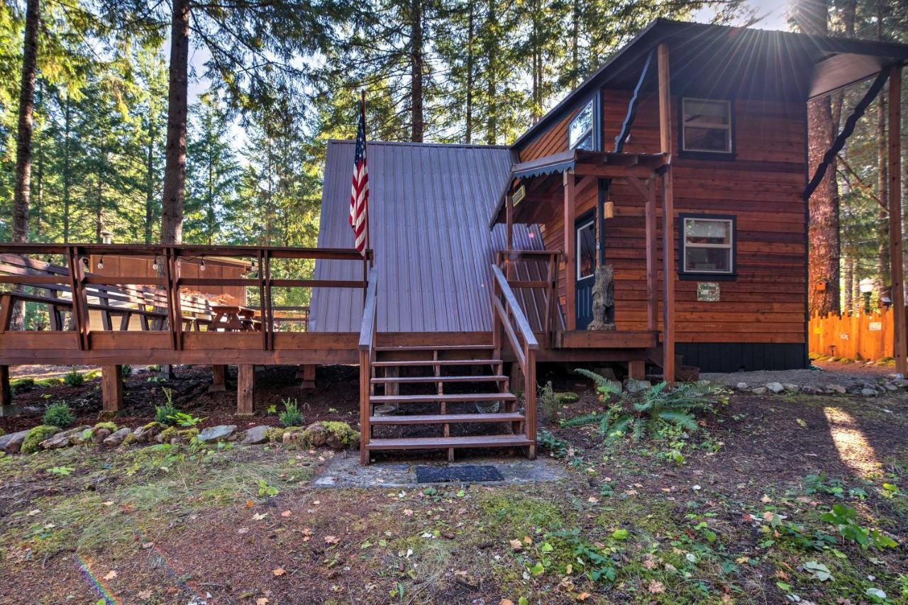 Serene Washington Escape With Deck And Mountain Views! Packwood Exteriör bild
